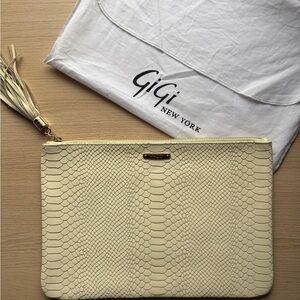 GiGi New York Leather Clutch